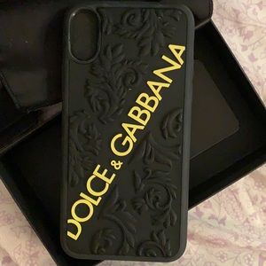 Dolce & Gabbana IPhone XS case